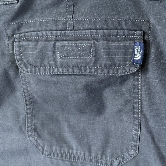 Vintage The North Face Mens L Reg Gray‎ Cargo Shorts - Picture 5 of 11